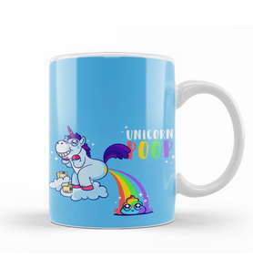 Unicorn   Kupa Bardak  Porselen