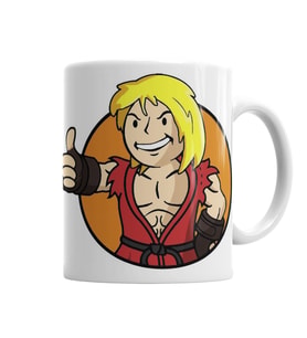Ken Vault Boy Kupa Bardak Porselen