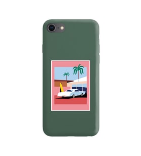 Koyu Yeşil Lansman Kılıf iPhone 8