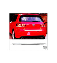 VW Golf 6 Krom Bagaj Alt Çıtası 2009-2013 Arası P.Çelik