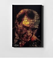 BK Gift Kişiye Özel Atatürk Kanvas Tablo 50x70cm 8