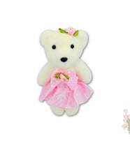 Minik Ayıcık Süs, 11cm x 6cm - Pembe - 1 Adet (STD)