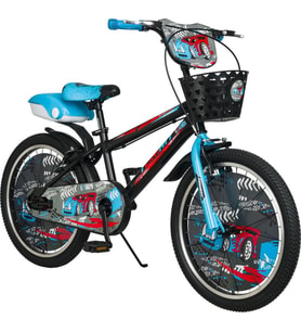 TommyBike 20 jant Lüx Aksesuarlı Cocuk Bisikleti (Mavi)
