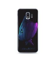 Baby Groot Tasarım Süper Şeffaf Silikon Telefon Kılıfı Samsung J2 Pro (2018)