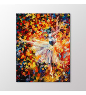 Arty Tablo Ballerina Tablo (Karışık)