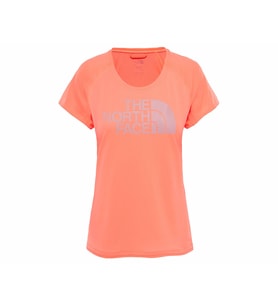 The North Face Turuncu Kadın Tişörtü T93F4Cv5S W Flight Btn Ss