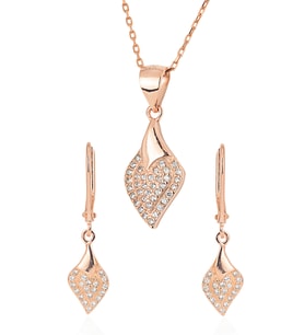 Yaprak Set - Rose (Pembe)
