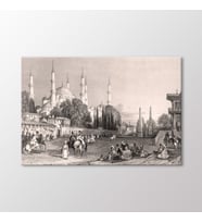 Arty Tablo Sultanahmet Camii ve Meydanı Tablo (Karışık)