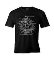 Supernatural - Saving People Siyah Erkek Tshirt