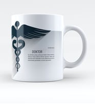 BK Gift Kişiye Özel Mesleki Doktor Kupa Bardak  4