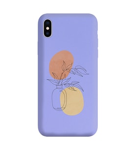Lila Lansman Telefon Kılıfı Iphone Xs Max