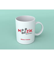 Müzik Sınıf Öğretmenine Özel Tasarım Kişiye Özel Kupa Bardak