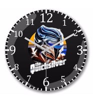 Silverhawks The Quicksilver Duvar Saati Bombeli Gercek Cam