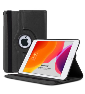 Microsonic Apple iPad 10.2'' 8. Nesil (A2270-A2428-A2429-A2430) Kılıf 360 Rotating Stand Deri Siyah