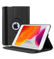 Microsonic Apple iPad 10.2'' 8. Nesil (A2270-A2428-A2429-A2430) Kılıf 360 Rotating Stand Deri Siyah