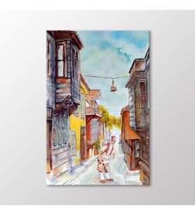 Arty Tablo Arnavutköy'de Şerbetçi Tablo (Karışık)