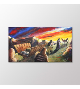 Arty Tablo Kadınlar 2 Tablo (Karışık)