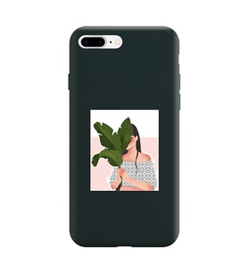 Siyah Lansman Telefon Kılıfı Iphone 8 Plus