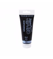 Daler Rowney Graduate Akrilik Boya 120ml Black (026)