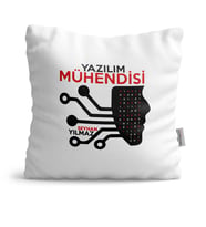 BK Gift Kişiye Özel Mesleki Yazılım Mühendisi Dekoratif Yastık  2