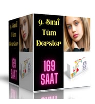 Lise 9.Sınıf Tüm Dersler Görüntülü Eğitim Seti