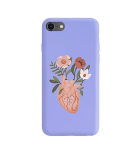 Lila Lansman Telefon Kılıfı Iphone 8