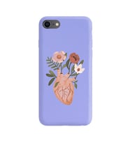 Lila Lansman Telefon Kılıfı Iphone 8