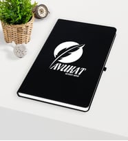 BK Gift Kişiye Özel Avukat Temalı Siyah Defter - 12