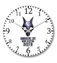 Embrace Life Kindred Duvar Saati Bombeli Gercek Camv