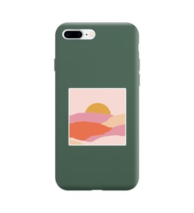 Koyu Yeşil Lansman Kılıf iPhone 8 Plus