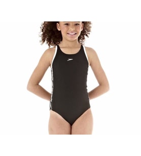 Speedo Çocuk Yüzme Mayosu Siyah Superiority Msbk Jf 8 056180299