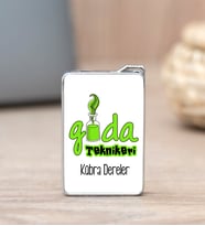 Gıda Teknikeri İsme Özel Çakmak