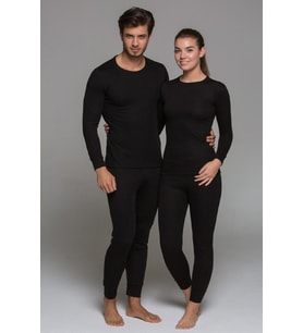 Thermoform Heavy Unisex Termal İçlik Siyah