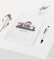 BK Gift Kişiye Özel Anasınıfı Öğretmeni Temalı Beyaz Defter Kalem Hediye Seti - 3