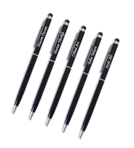 Kişiye Özel 5 Li Touchpen Kalem