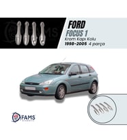 Ford Focus 1 Krom Kapı Kolu 4 kapı 1998-2005 Paslanmaz Çelik (Çift Delik)