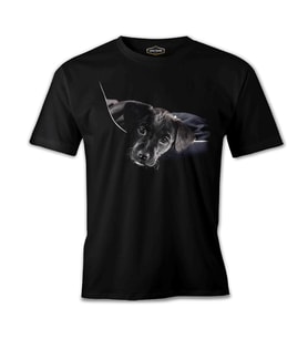 Puppy Siyah Erkek Tshirt