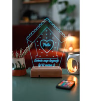 Sevgililer Günü Özel 3D Aşk Yuvası Masaüstü Led Lamba