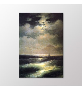 Arty Tablo Dolunay'da Deniz, 1878 Tablo (Karışık)