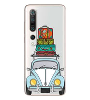 Tatil Araba Tasarımlı Süper Şeffaf Silikon Telefon Kılıfı Xiomai Mi10-pro