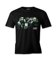 Lost Siyah Erkek Tshirt
