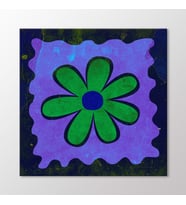 Arty Tablo Yeşil Çiçek Tablo (Karışık)