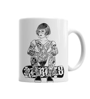Garota Skate  Kupa Bardak Porselen
