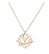 Lotus kolye, Sevgililer Günü, Anneler Günü, Doğum Günü, Yıldönümü, Hediye 925 Ayar Gümüş Kolye