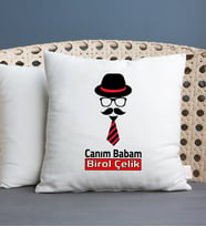 Kravat Tasarım İsme Özel Yastık