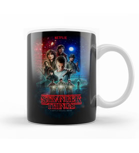 Stranger Things Netflix Kupa Bardak Porselen