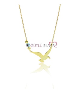 Söğütlü Silver Kırlangıç Kolye