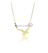 Söğütlü Silver Kırlangıç Kolye