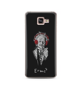 Einstein Tasarım Süper Şeffaf Silikon Telefon Kılıfı Samsung A7 (2016)