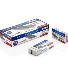 1 Paket 10 Lu Zımba Teli - ( Her Pakette 20 Boy Tel ) - 10/5 Ölçüsünde (Gri)